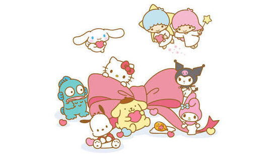 Hello Kitty un Sanrio varoņi