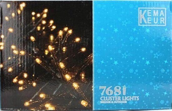 Ziemassvētku lampiņas LED apgaismojums 768 gaismas
