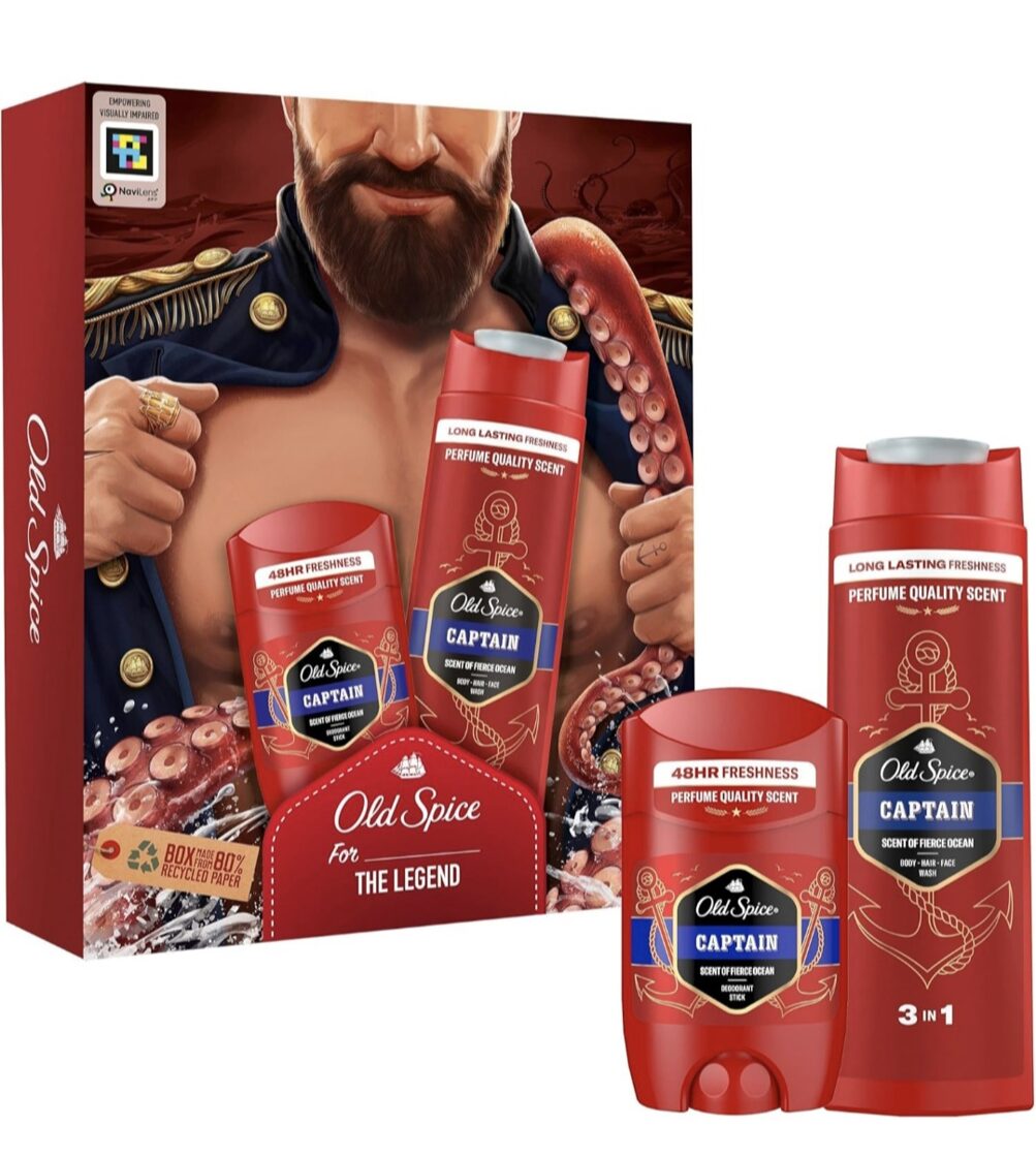 Old Spice, Captain Dark ķermeņa kopšanas