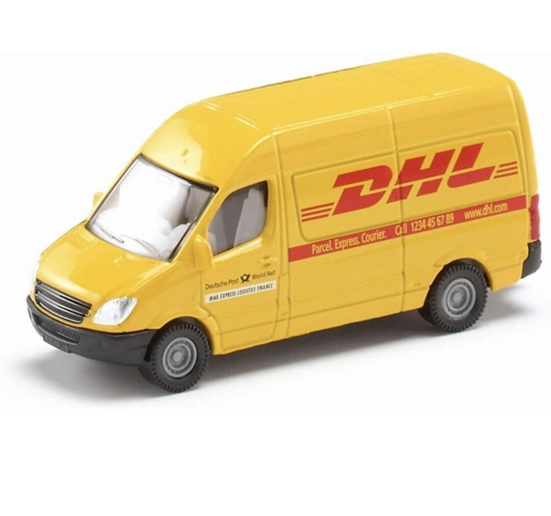 SIKU DHL piegādes automašīna