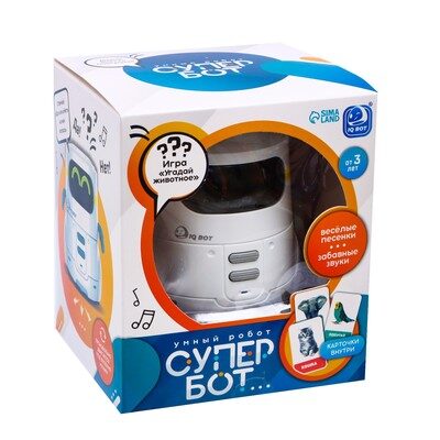 Interaktīvs robots "Super Bot", krievu