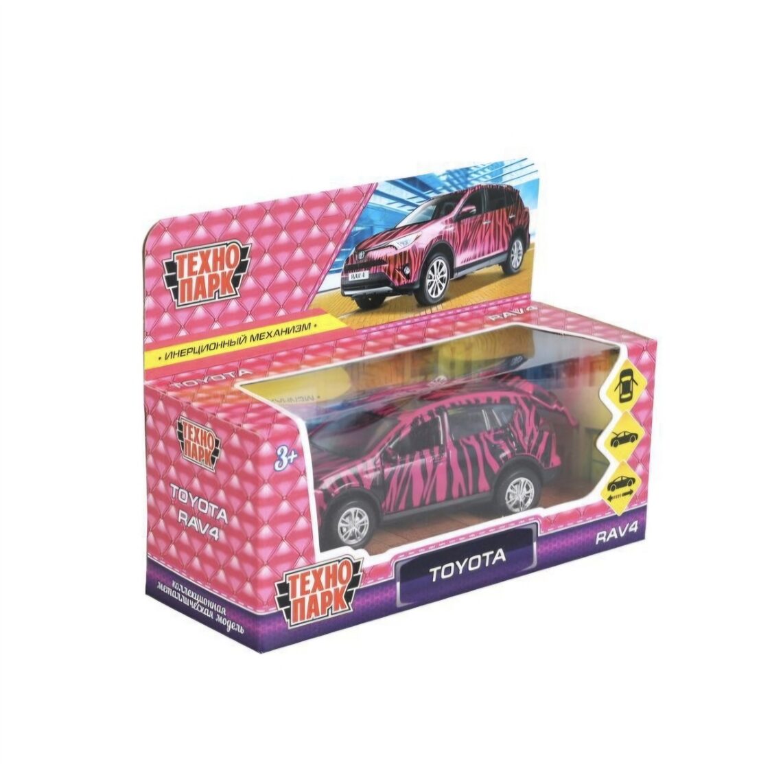 Metāla automašīna TOYOTA RAV4 12 cm
