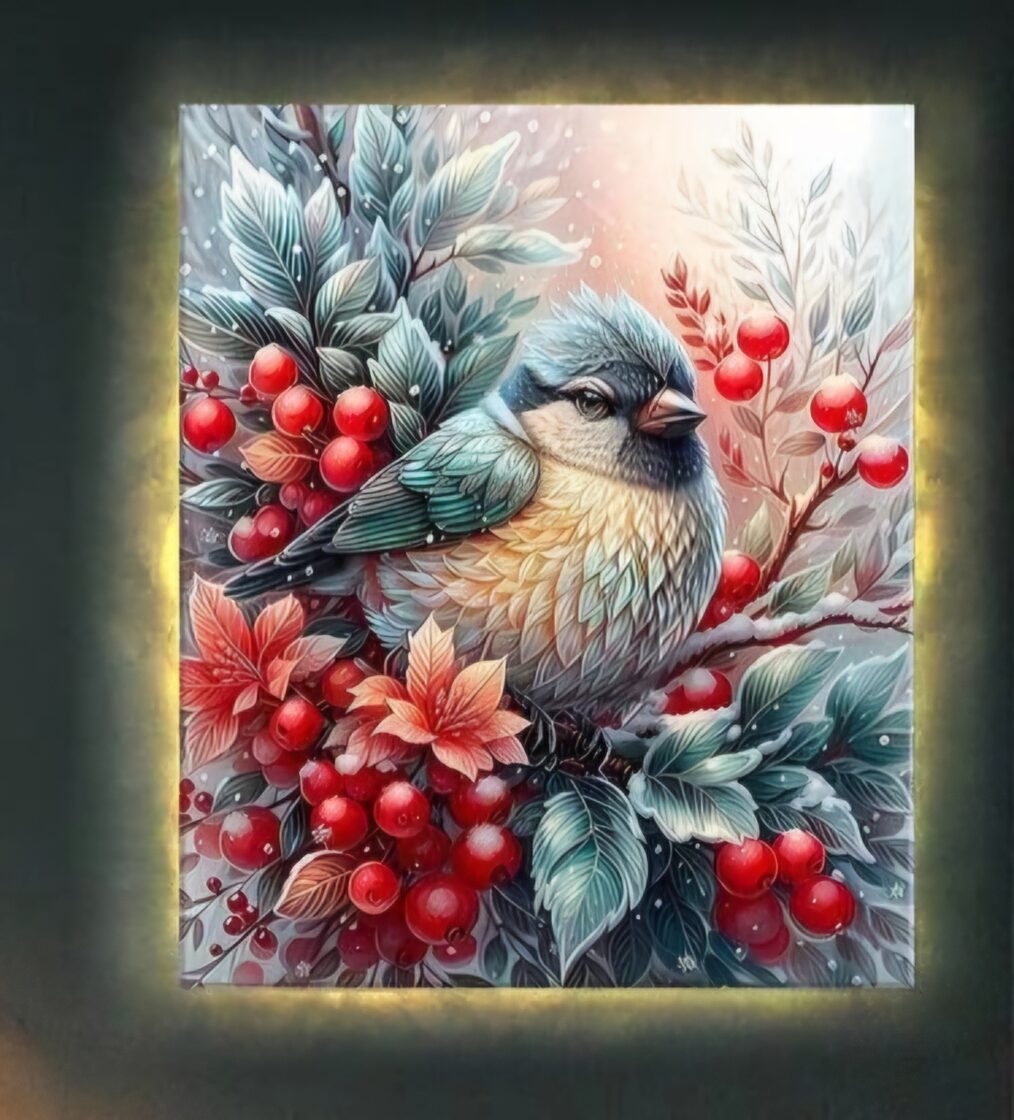 Glezna pēc cipariem 40x50 cm ZIEMAS