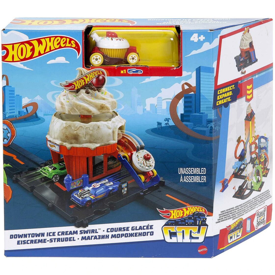 Autotrase Hot Wheels City Downtown Ice