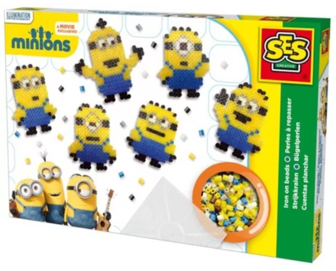 SES Creative uzgludināmo pērlīšu mozaīka «Minions»