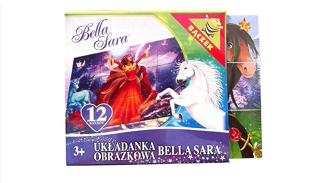 Attēlu klucīši «Fejas», 12 gab.