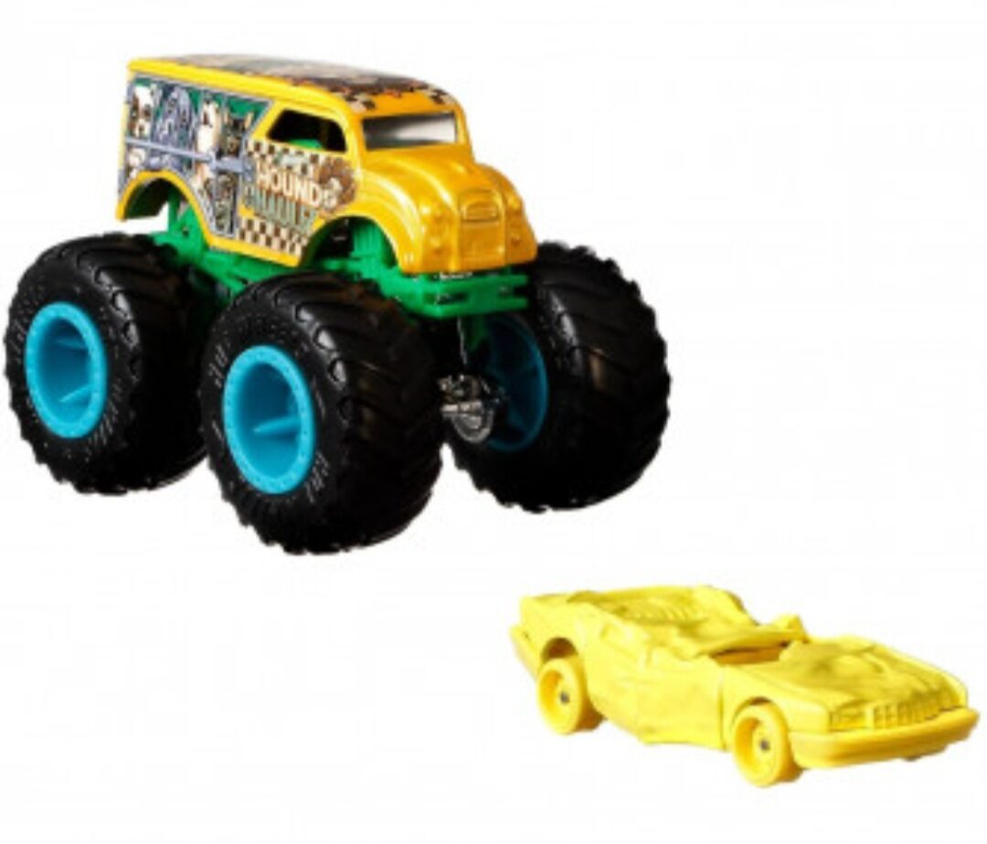 Wheels Monster Trucks 1:64 , ietver Hot