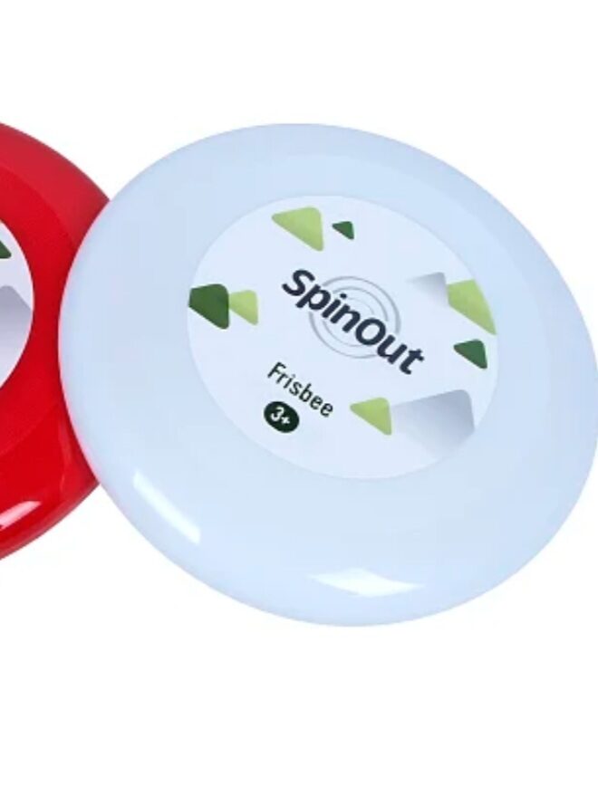 Līdojošais šķīvis Spinout balts