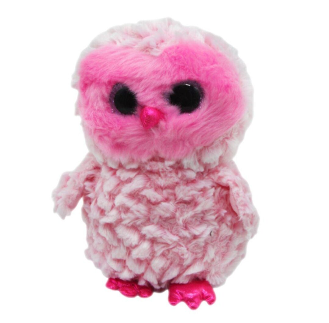 Mīkstā rotaļlieta TY Owl, 15 cm