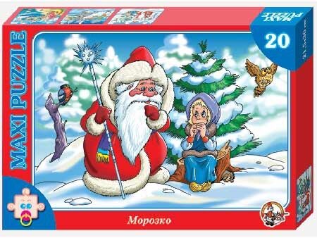 Puzle no 20 elementiem "Morozko"