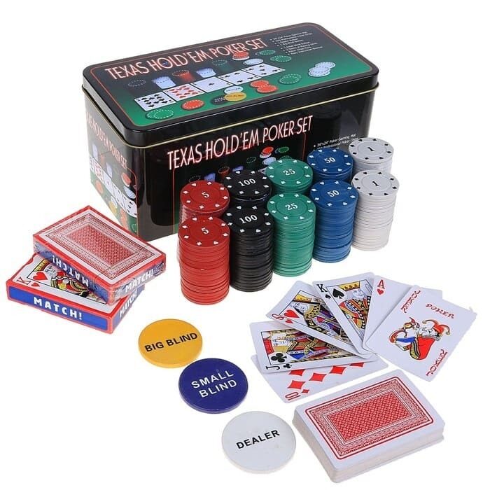 Galda spēle "Poker" (2 kāršu