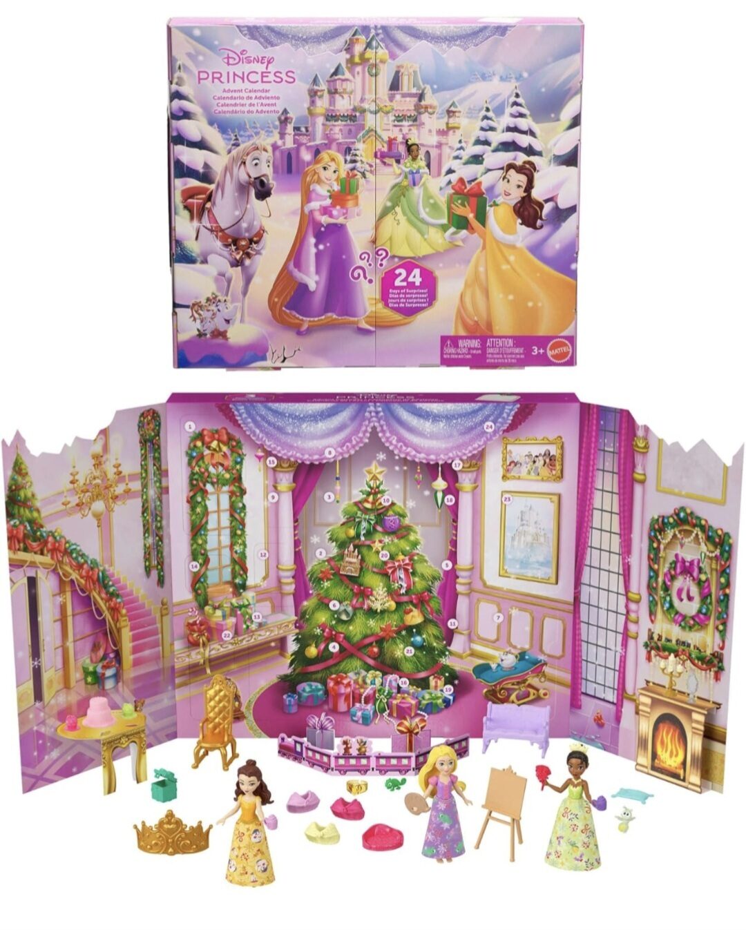 Nocenots. Mattel Disney Princess leļļu Adventes