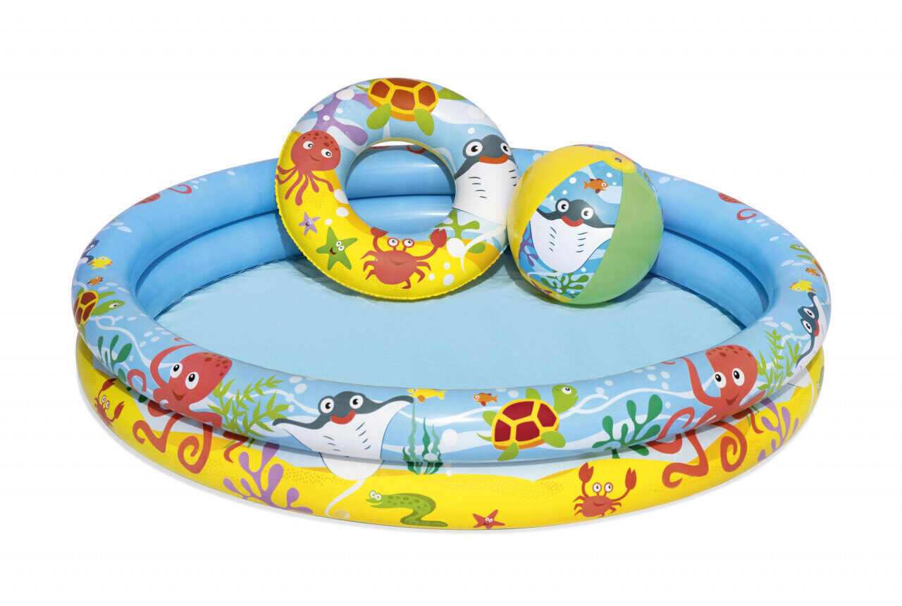 Uzpūšamais baseins Bestway Beachtastic Play, 122