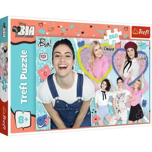 Puzle bērniem Trefl 260 gabali, elementi: Bia, Chiara un Celeste