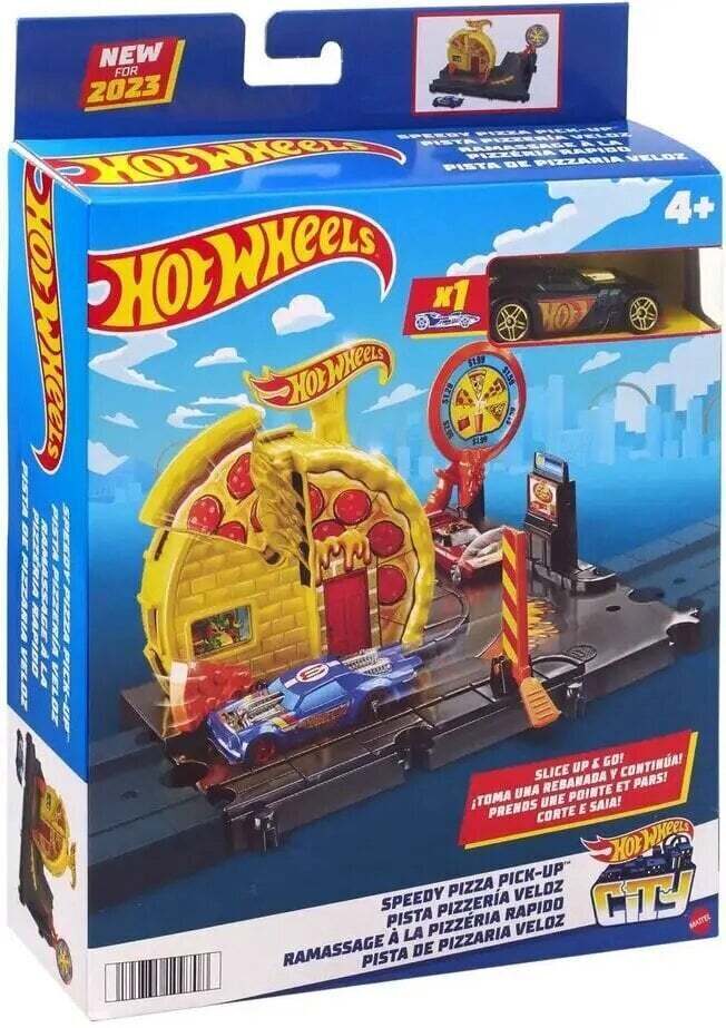 Игровой набор, Hot Wheels, пиццерия