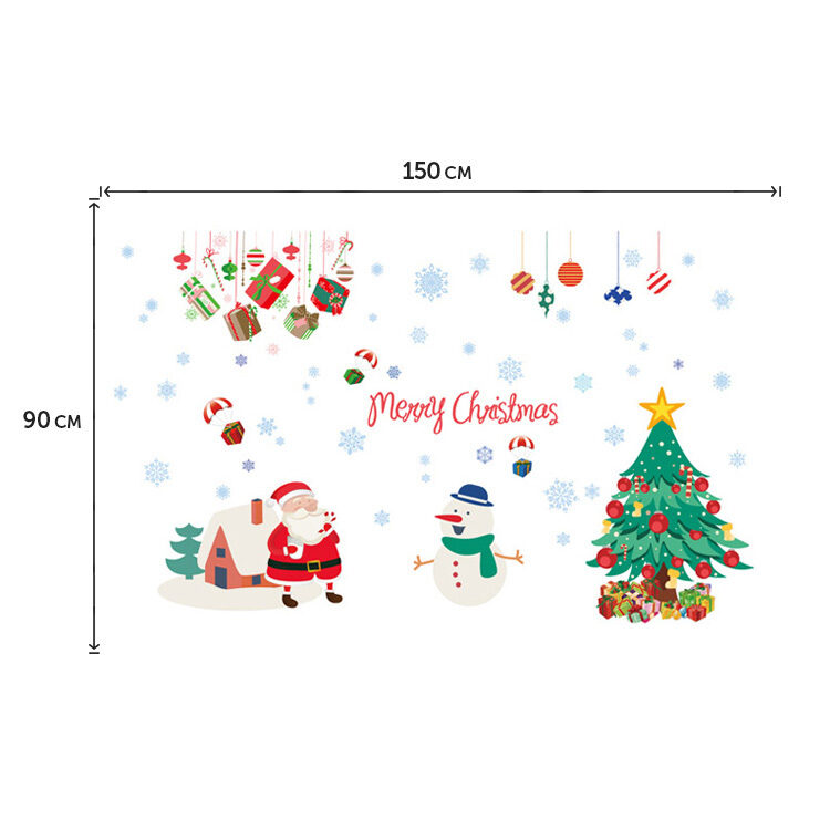 Vinila Jaungada sienas uzlīme