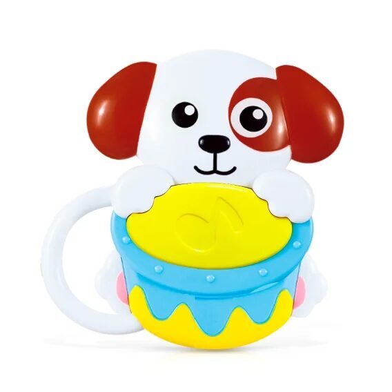 Muzikāla rotaļlieta - Izklaide. Suns, skaņas un gaismas efekti, 22 x 15,5 x 2,5 cm