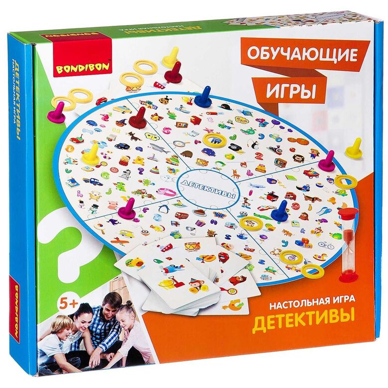 Galda spēle "Detektīvi"