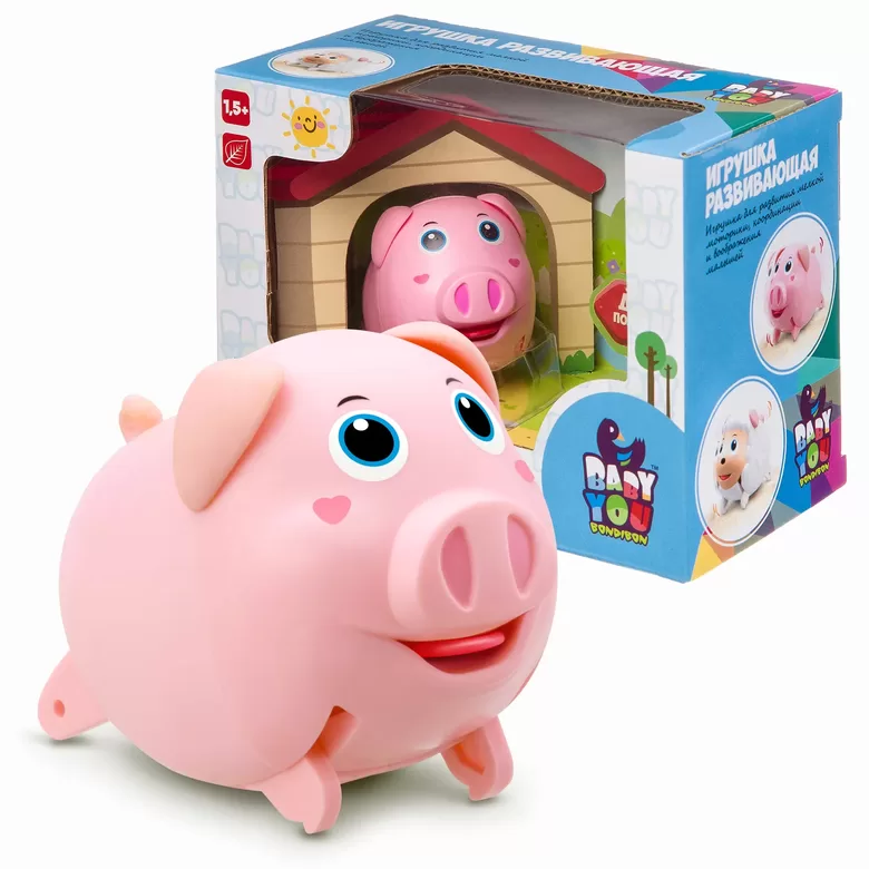 Izglītojoša rotaļlieta "CŪCĪŅA AR MĀJU"