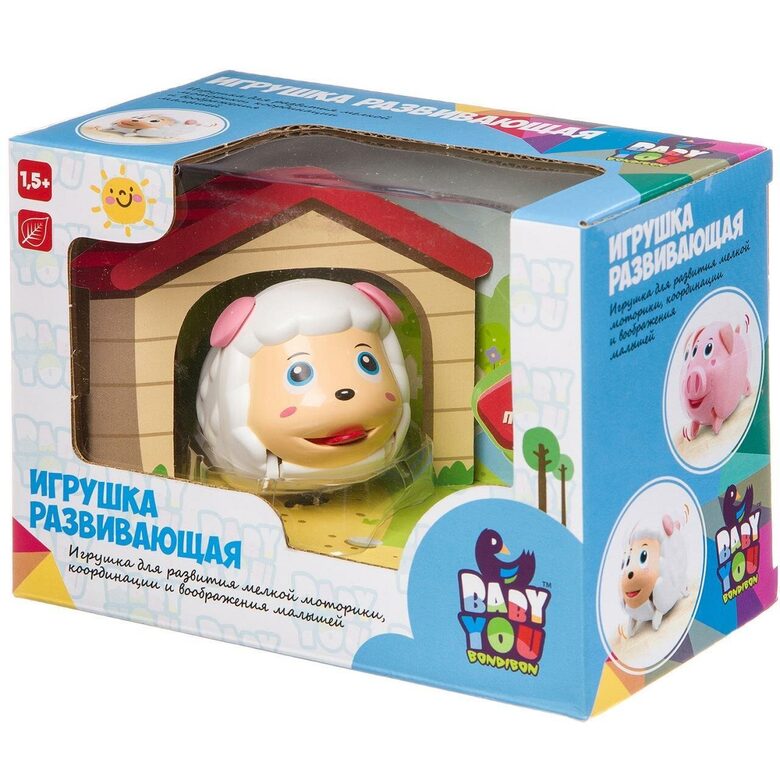 Attīstošā rotaļlieta AITA ar būdiņu