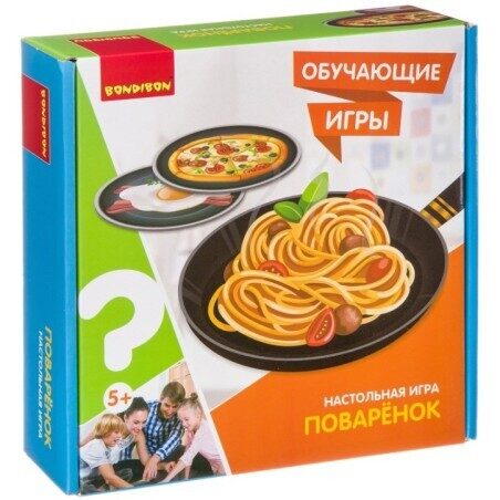 Izglītojoša galda spēle "ŠEFPAvārs" Bondibon