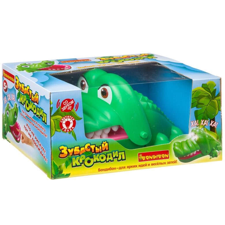 Galda spēle Zobainais Krokodils