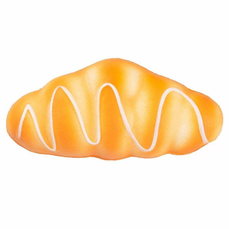 Antistresa rotaļlieta Kruasāns