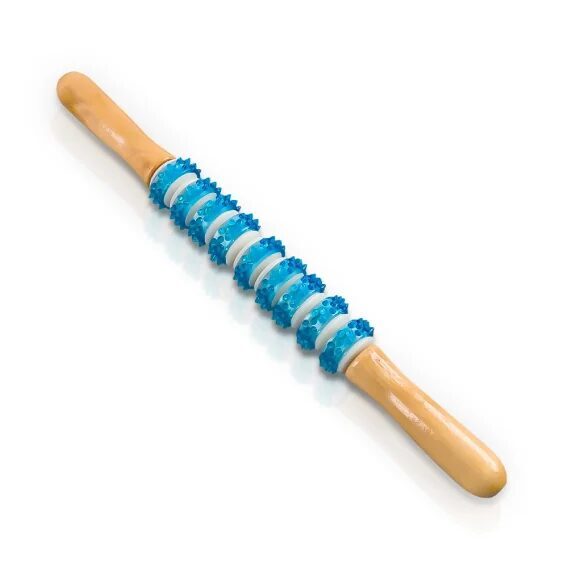 Masieris - rullītis, universāls ar radzēm, koks, 37,5 x 4 cm