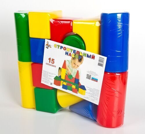 15 daļu konstruktora komplekts