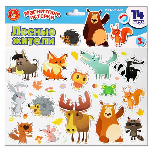 Magnēti "Meža iemītnieki".