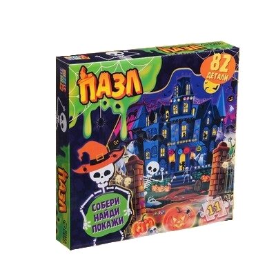 Фигурный пазл «Найди и покажи. Напасти и сласти», 82 детали