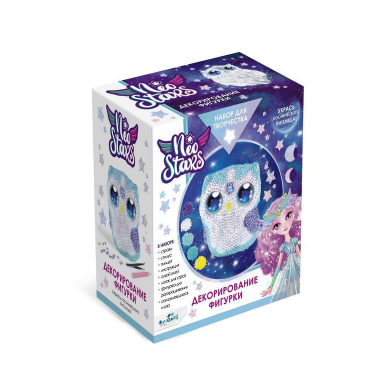 Neo Stars. Фигурка для декорирования. Совенок Муни