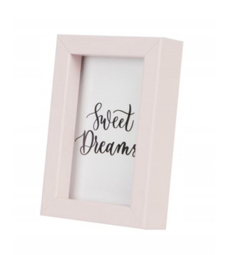 Mini foto rāmis 8,5 x 6 cm, rozā