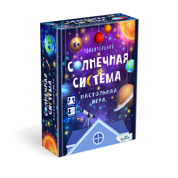 Настольная игра Origami Удивительная Солнечная система