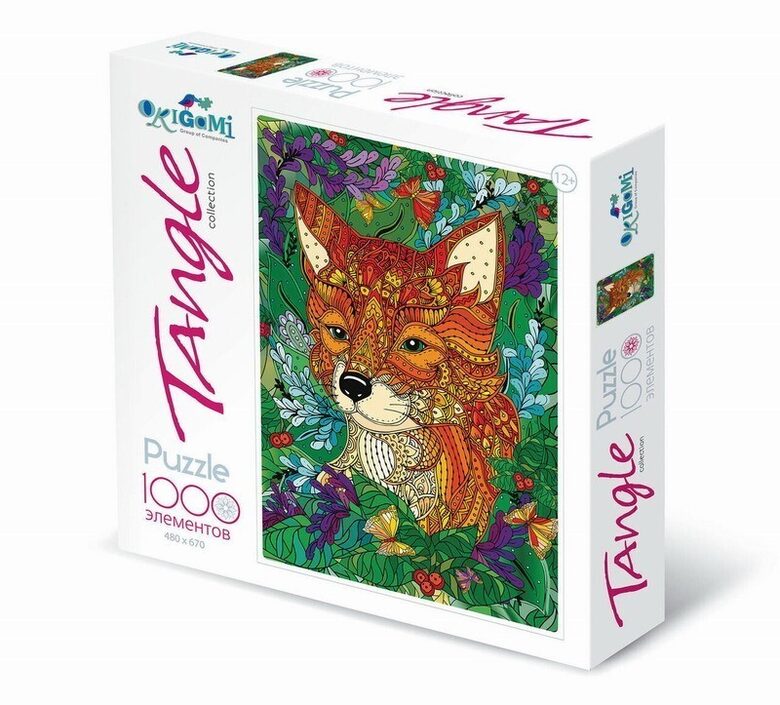 Пазл Оригами Арт-терапия Мудрость, 1000 деталей