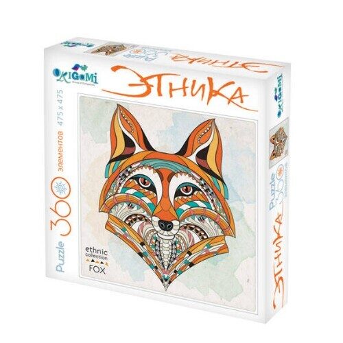 360 gabalu puzle. Mākslas terapija "Lapsa"