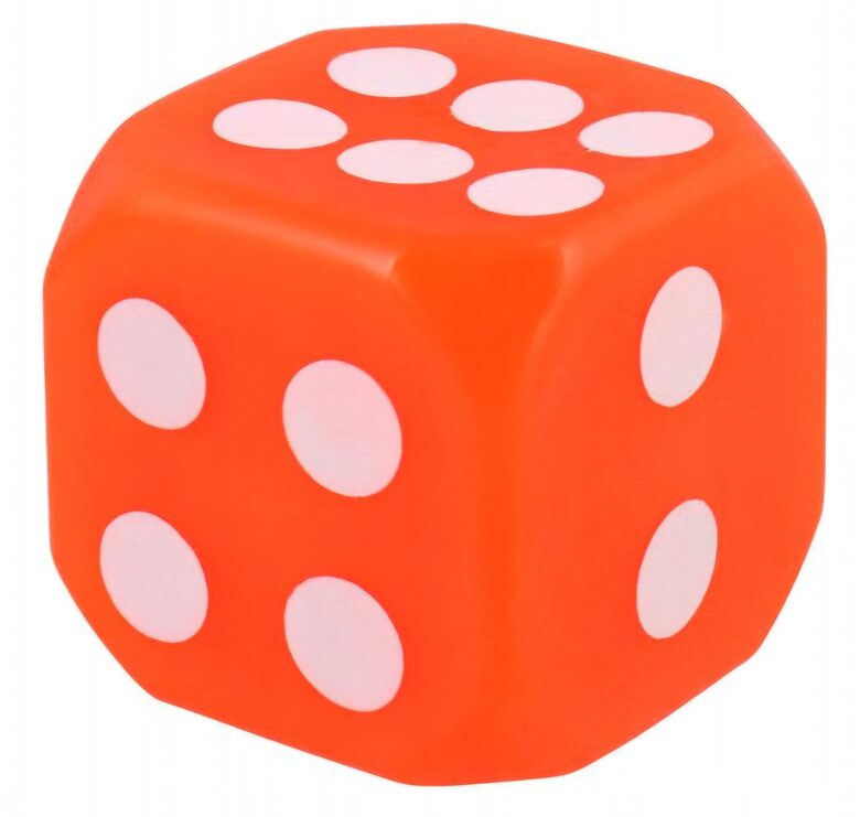 Kvēlojošs kubs 4cm