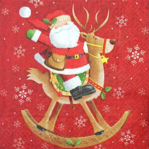 Рождественская салфетка | 1 упаковка | 20 штук | 3 слоя | 33x33 см