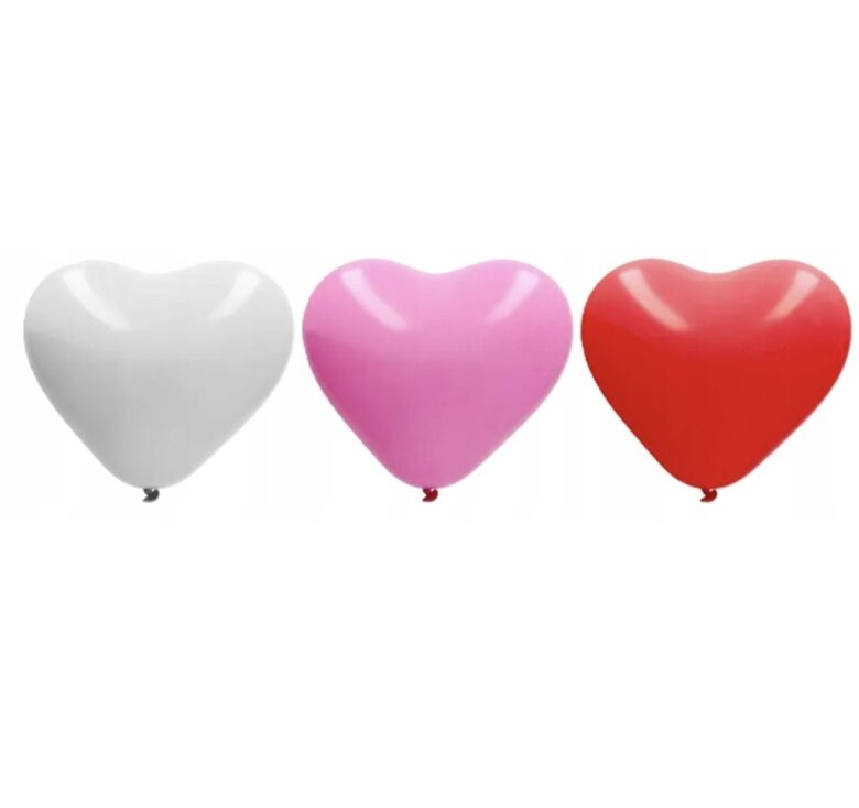 Латексные шары Сердце 3x40 см