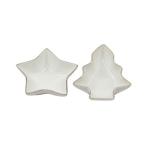 Рождественская тарелка «Звезда/Ёлка»