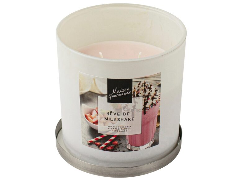 Ароматическая свеча с крышкой «Молочный коктейль»