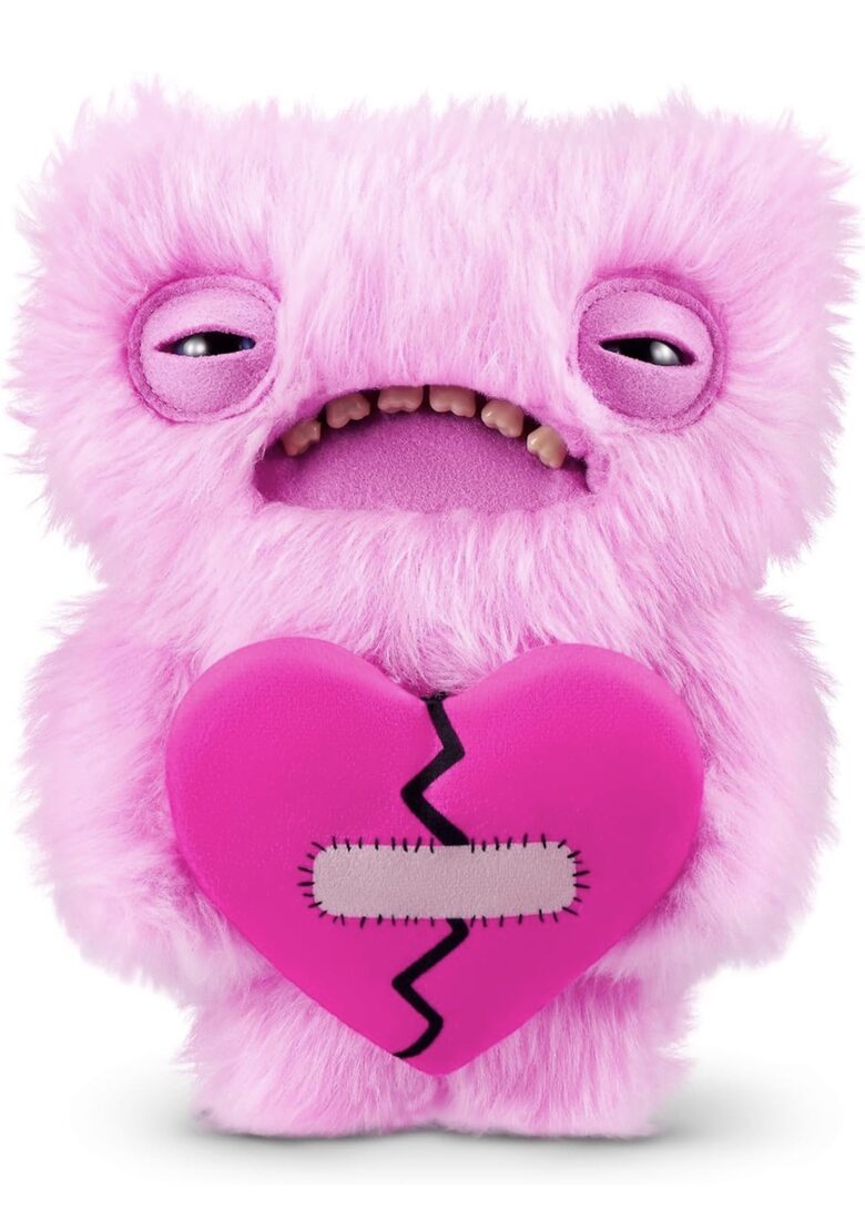 Мягкая игрушка Fuggler Love Fugg от ZURU, коллекционная, розовая
