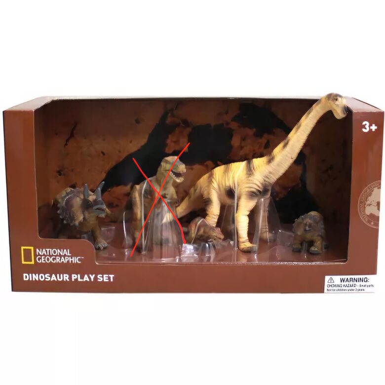 Фигурки динозавров National Geographic