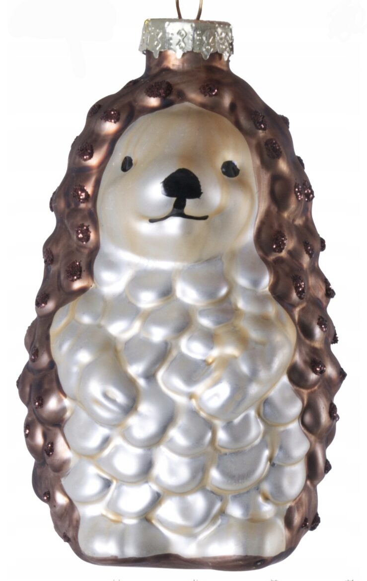 Ёлочное украшение в виде ежа