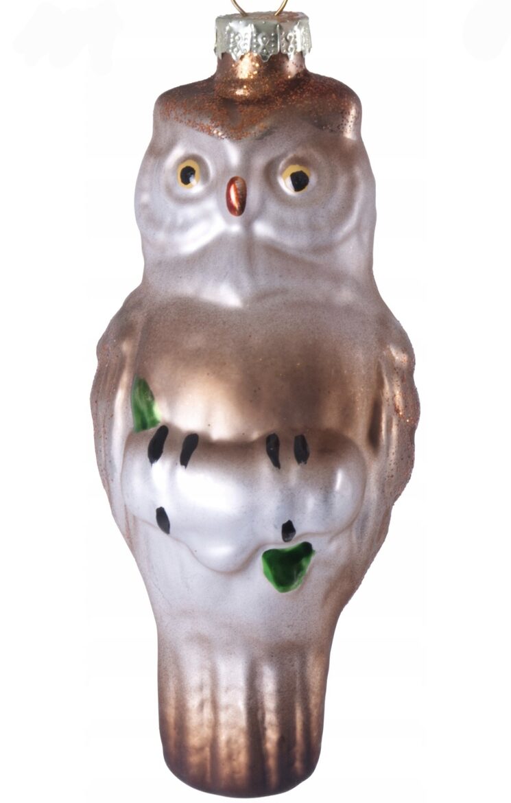 Ёлочное украшение в виде совы