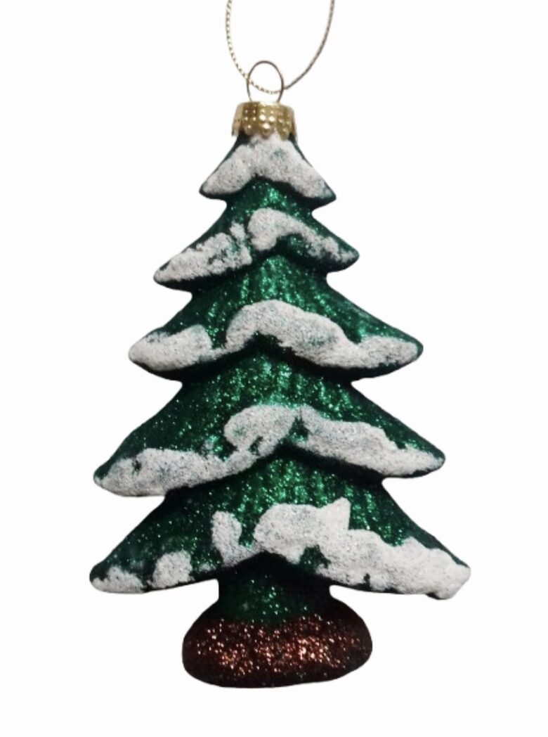 Елочная игрушка 12 см,  Елка 1 шт.