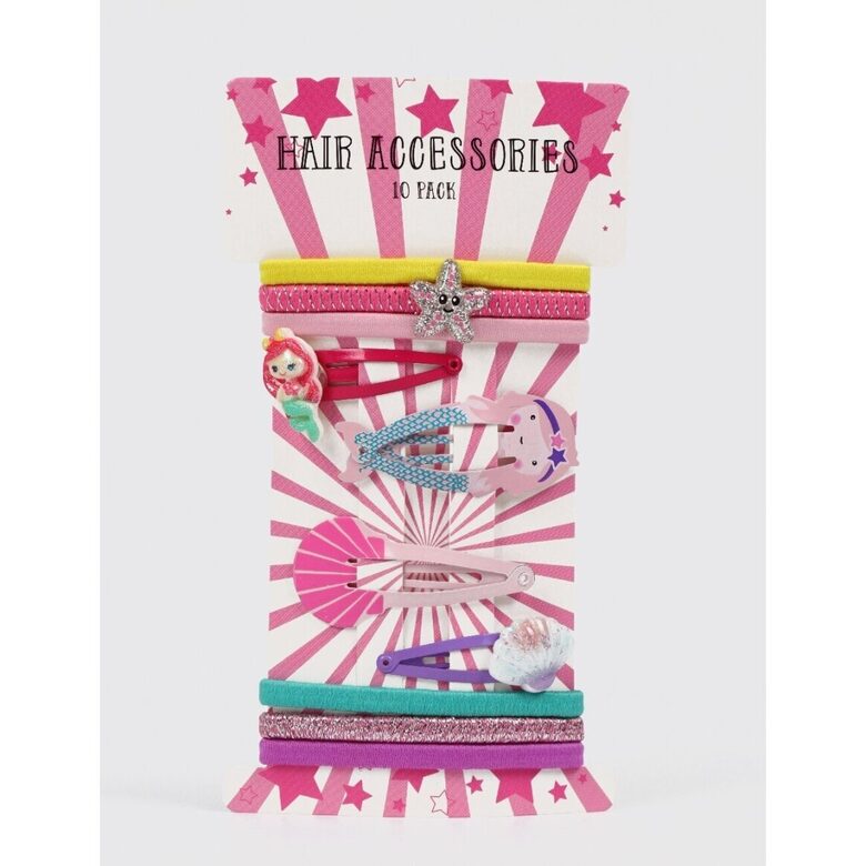 Matu aksesuāri, 10 gab. Komplekts