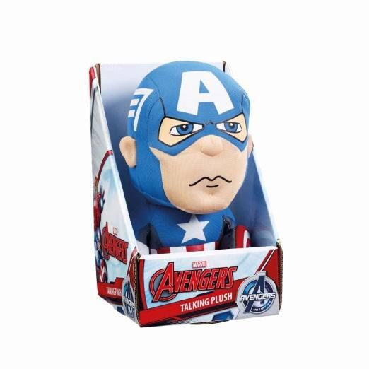 Marvel Talking plīša figūra Captain America