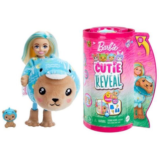 Lelle Barbie Cutie Reveal Chelsea Teddy Bear Dolphin Lelle (HRK30)