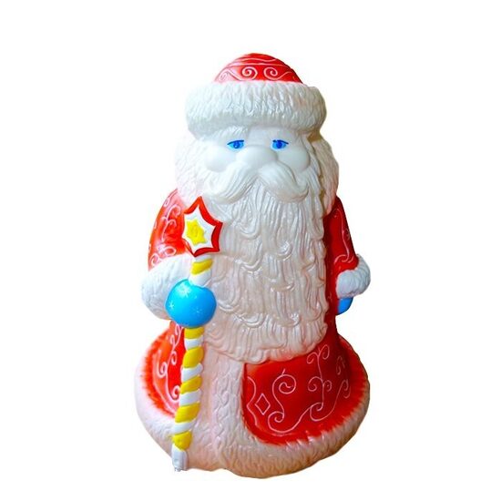 Ziemassvētku vecītis liela gumijas rotaļlieta 23 cm